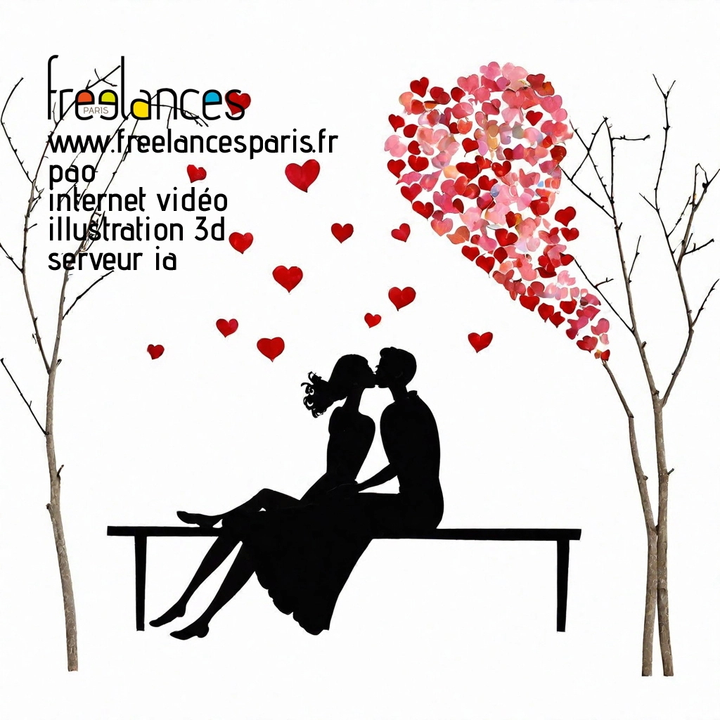 Pao mise en page internet vidéo illustration 3d serveur IA générative AI freelance paris studio de création magazines yrndfmf0